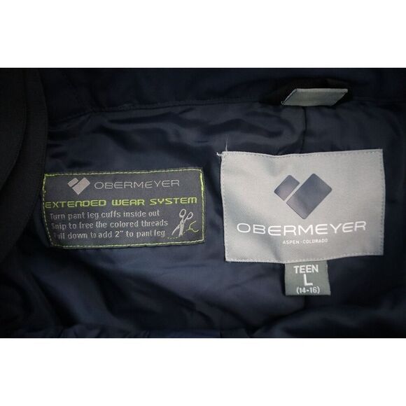 Obermeyer 45024-21174 Teen Boys' Sz L (14-16) Admiral Blue Enforcer Pants - Picture 3 of 13